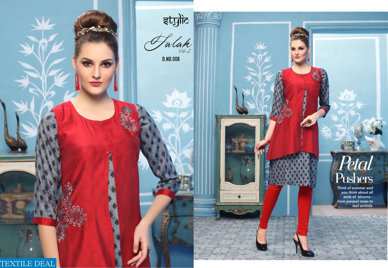 stylic falak vol-2 wholesale jacket Special kurtis